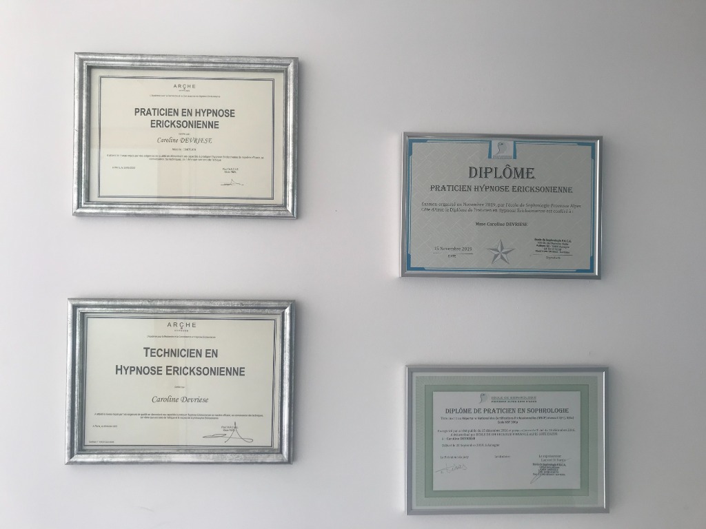 photo diplome Caroline Devriese