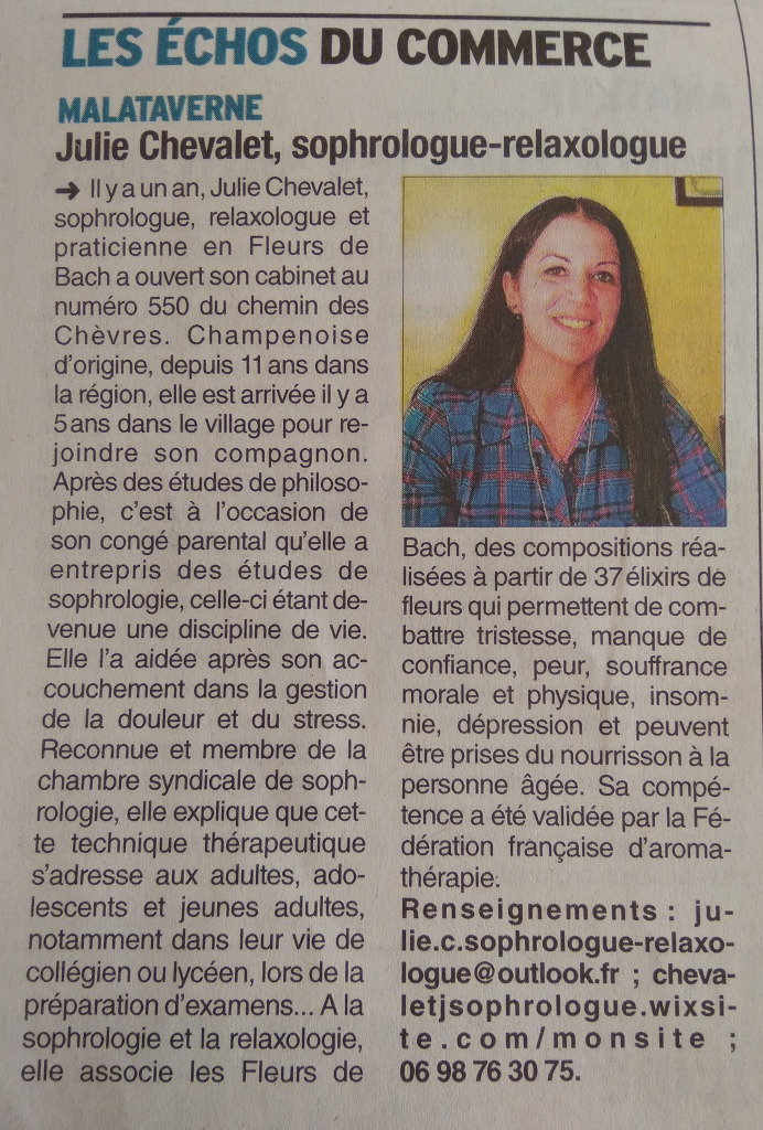 photo portrait Julie Chevalet