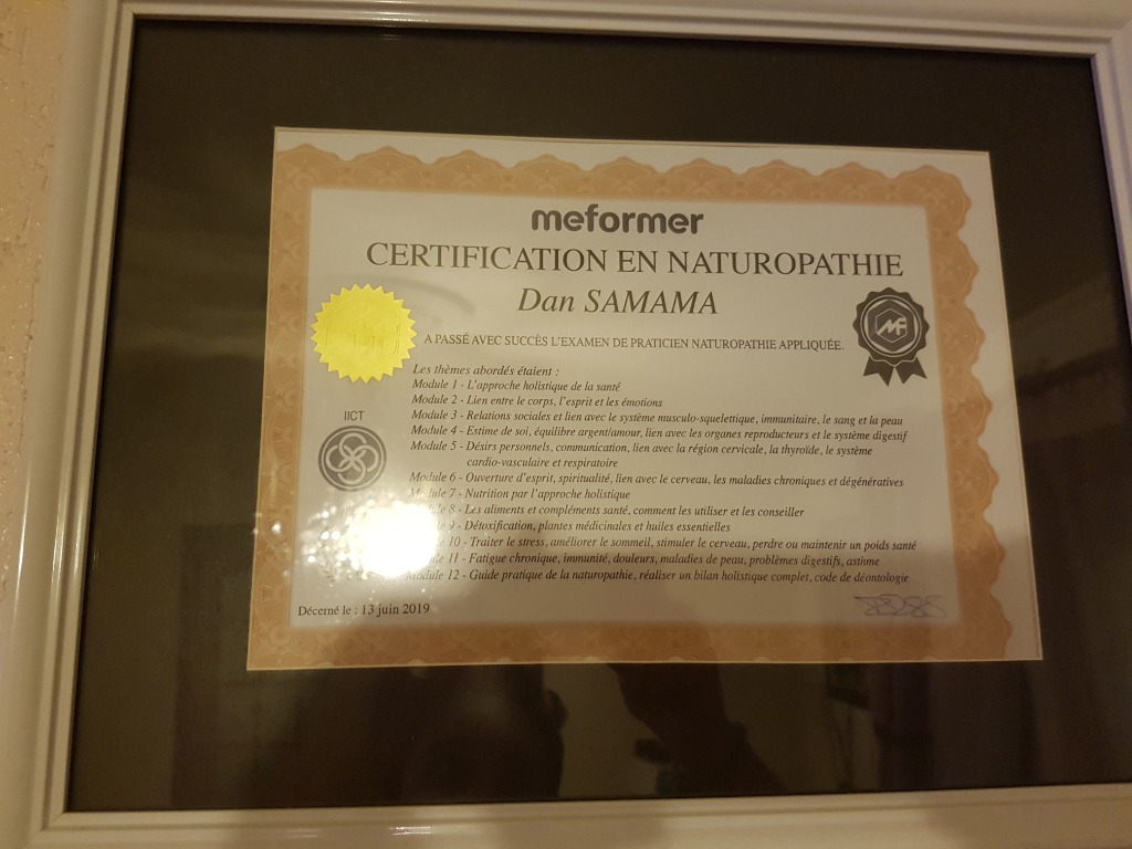 photo diplome Naturop