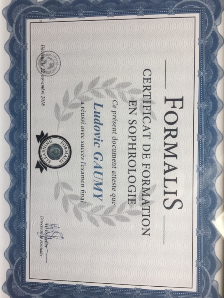 photo diplome Ludovic  GAUMY