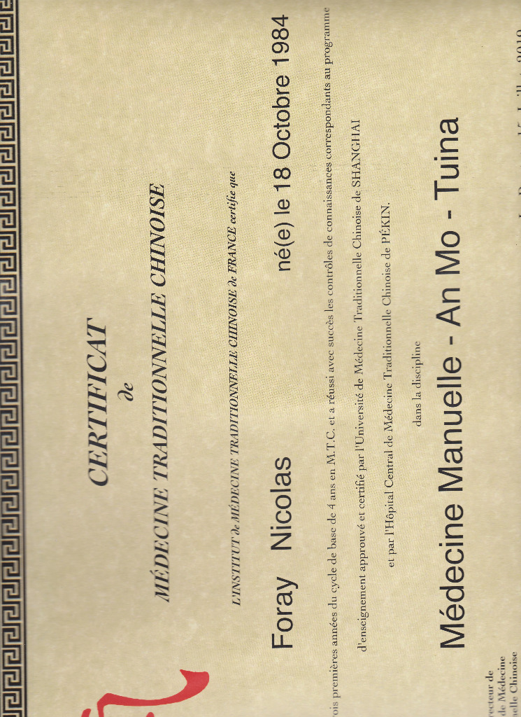 photo diplome Nicolas Foray