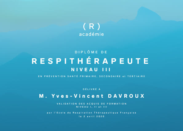 photo diplome YVES-VINCENT  DAVROUX