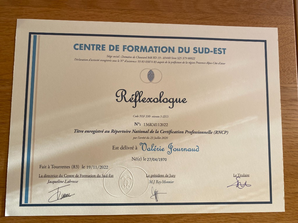 photo diplome Valérie  Journaud