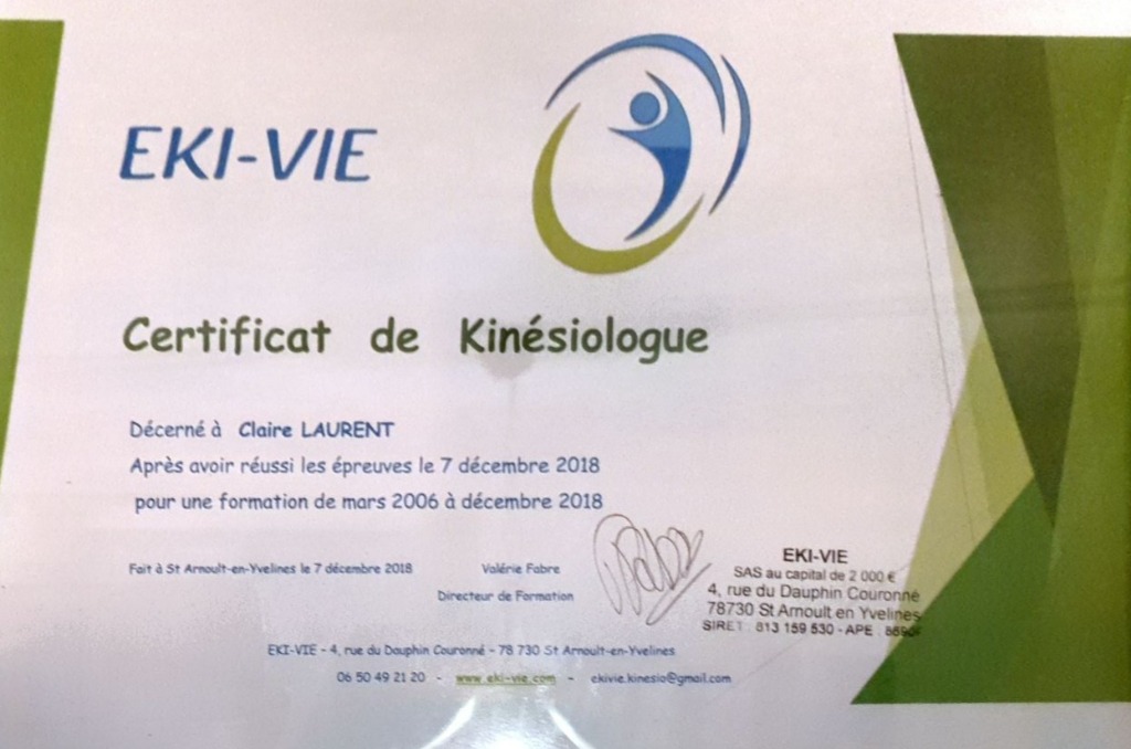 photo diplome Claire LAURENT 