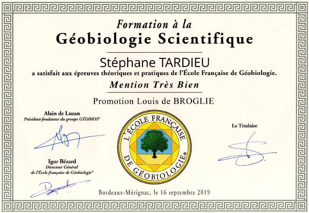 photo diplome TARDIEU Stéphane