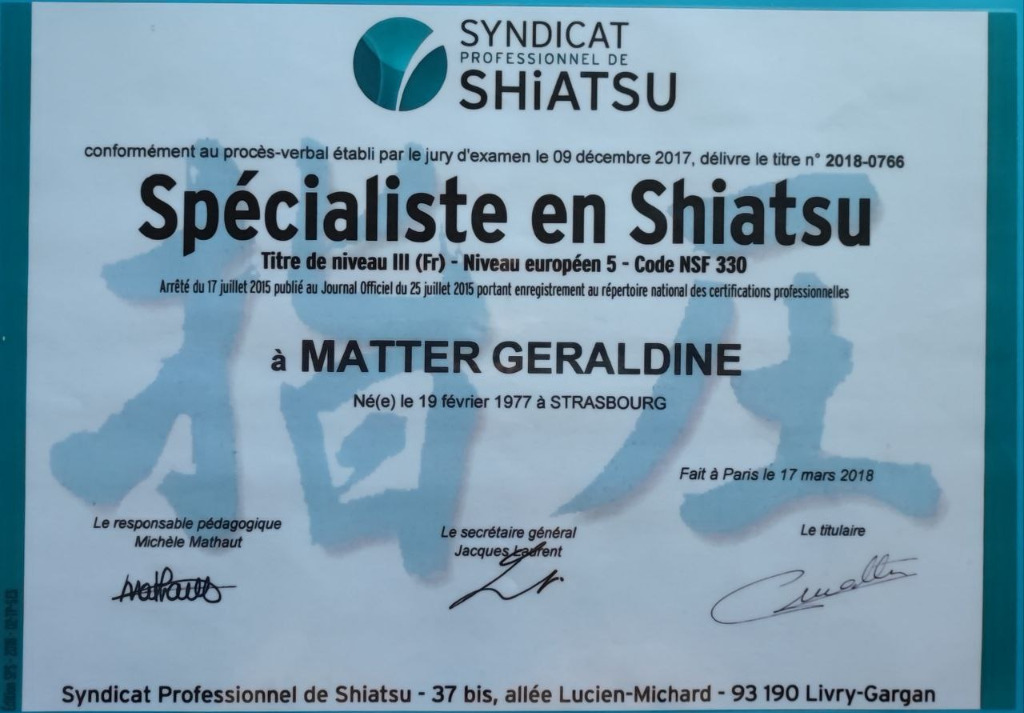 photo cabinet Géraldine Matter - Namido Shiatsu