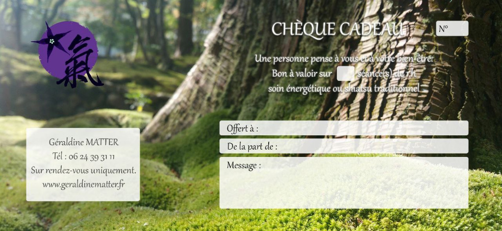 photo portrait Géraldine Matter - Namido Shiatsu