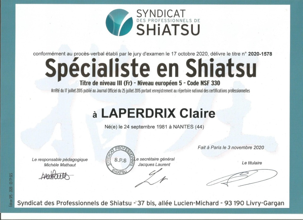 photo diplome Claire Laperdrix