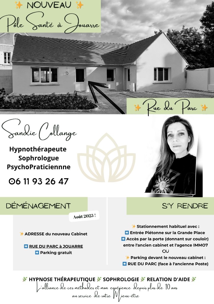 photo seance Sandie COLLANGE Hypnothérapeute Psychopraticienne
