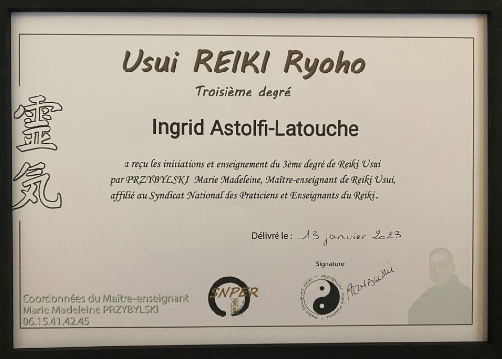 photo diplome Ingrid Astolfi