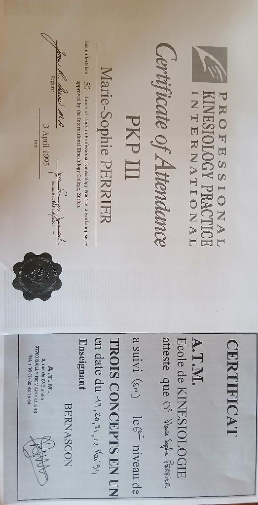 photo diplome Marie Sophie Perrier