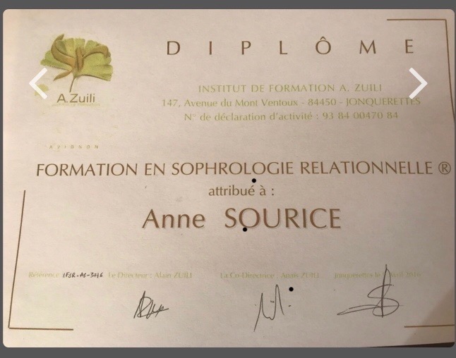 photo diplome ANNE SOURICE