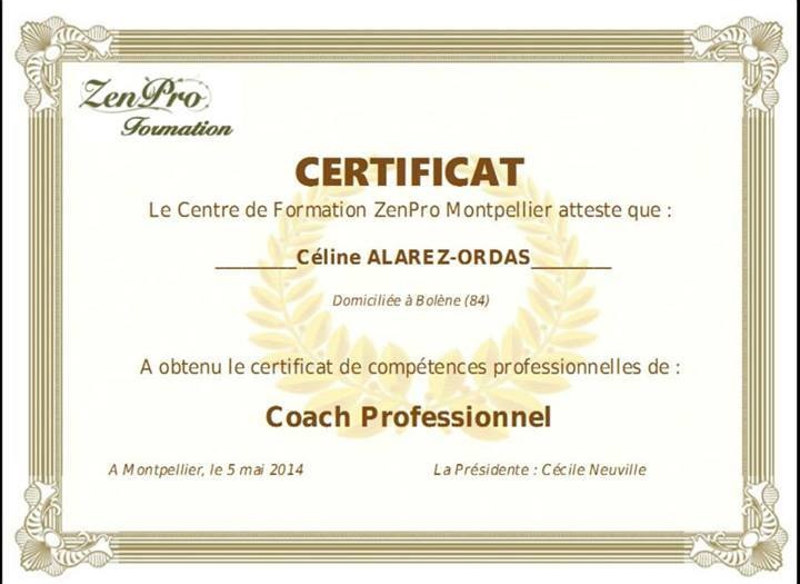 photo diplome Alvarez Céline