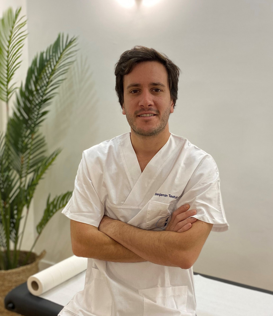 photo portrait Benjamin Testut-Kelfa Ostéopathe Paris 16