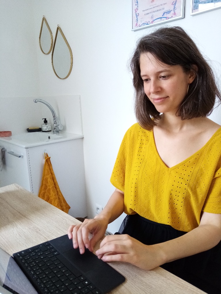 photo seance Chloé Berger Naturopathe