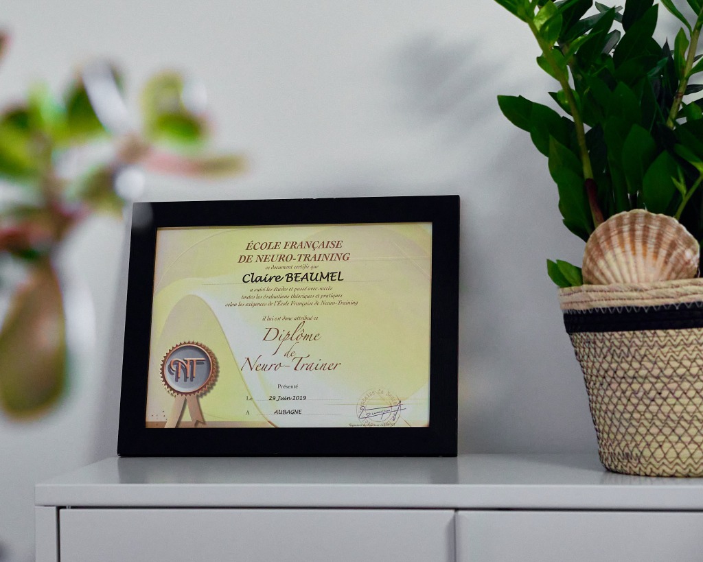 photo diplome Claire BEAUMEL