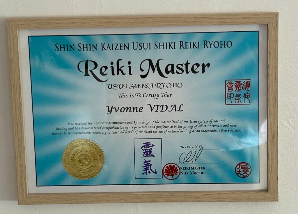 photo diplome Yvonne Vidal