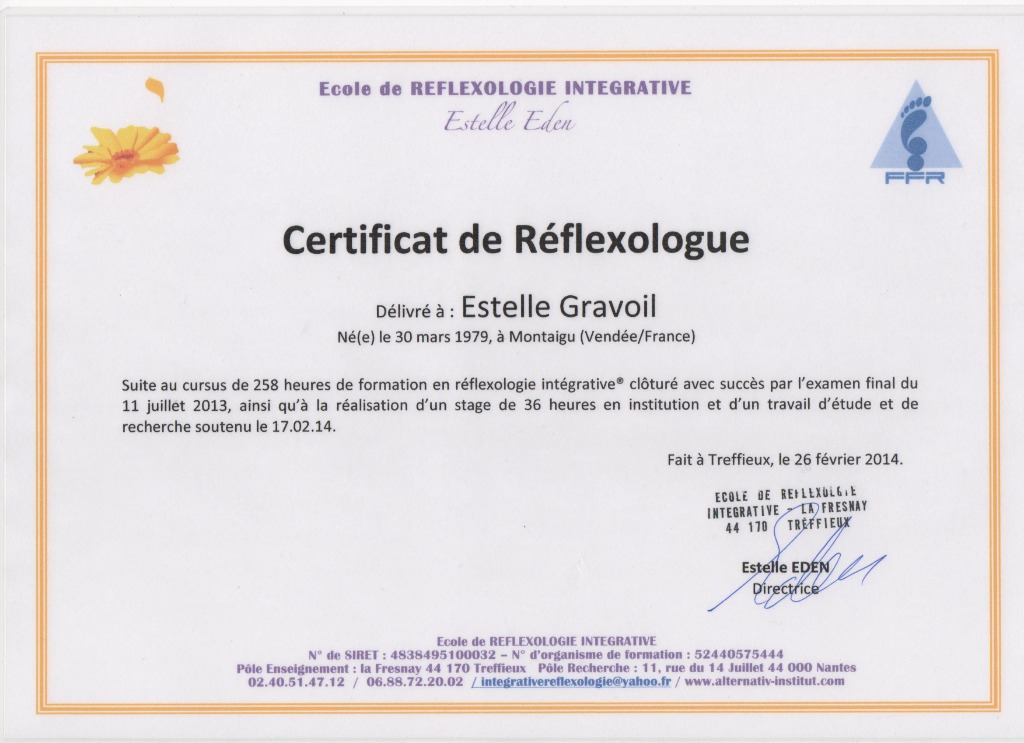 photo diplome Estelle Gravoil