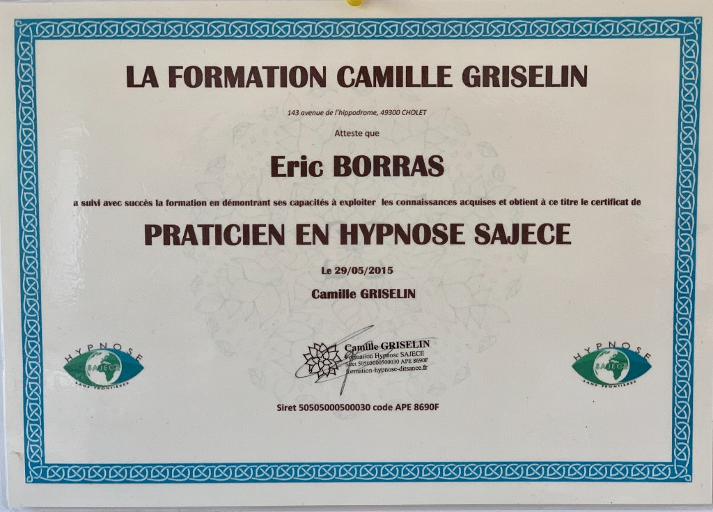 photo diplome Eric Borras