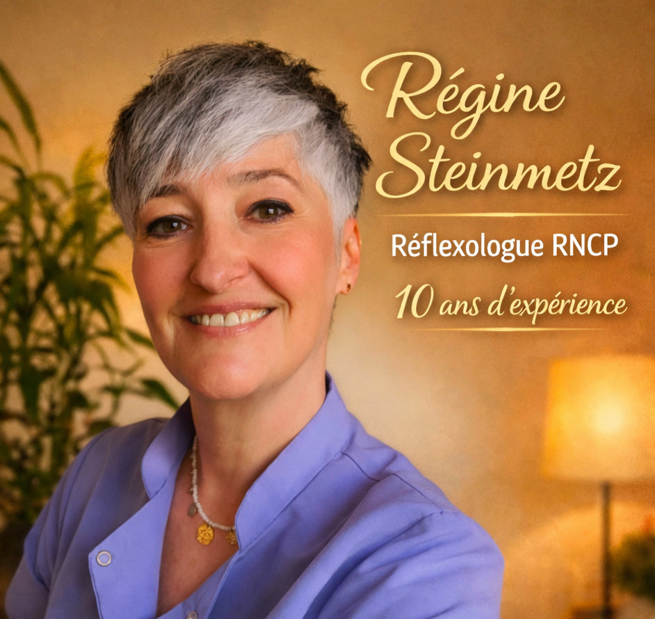 photo portrait Régine Steinmetz - Réflexologue RNCP - Relaxologue