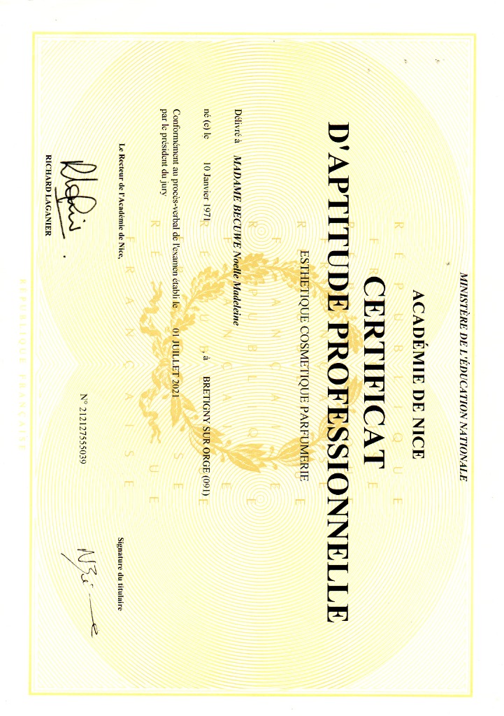 photo diplome Candice relax