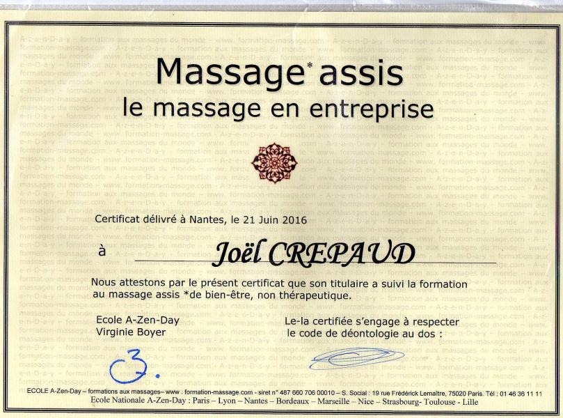 photo diplome Joel Crepaud