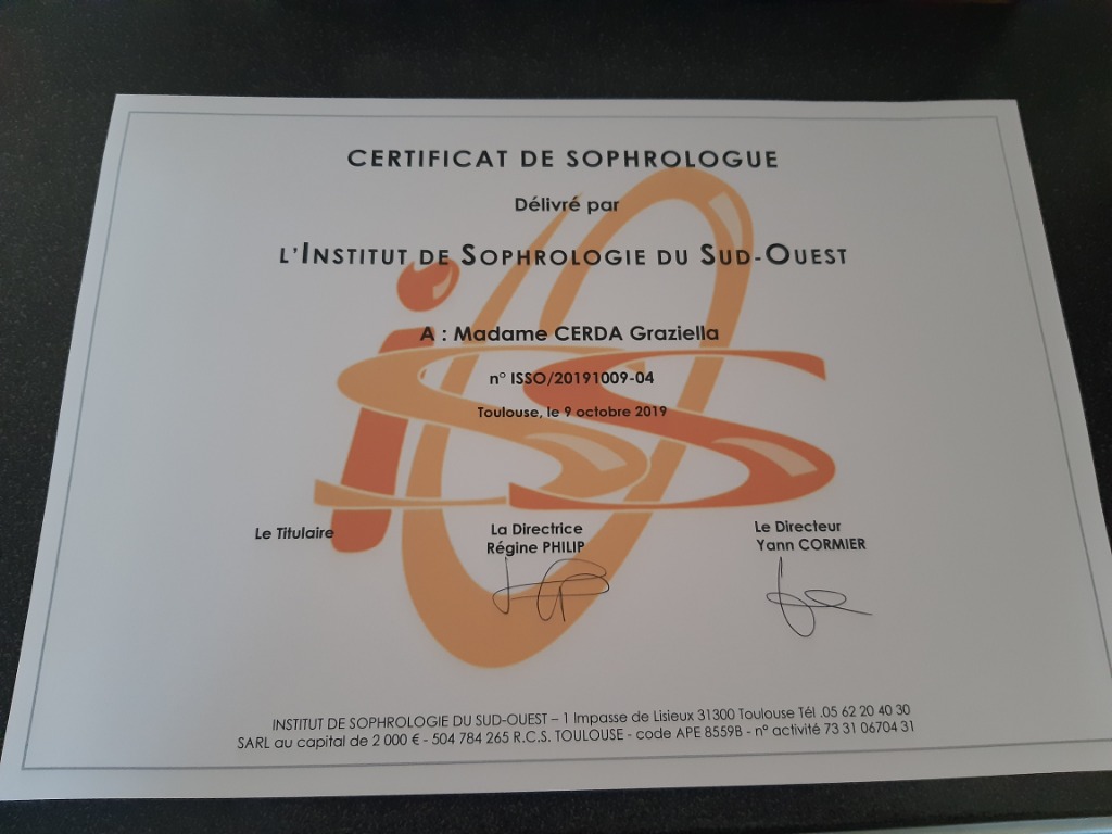 photo diplome Graziella Cerda