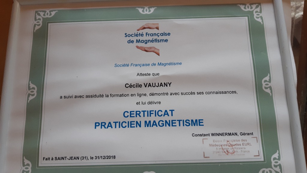 photo diplome Vaujany Cecile