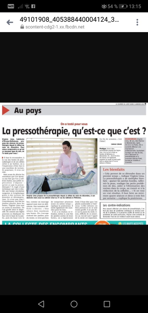 photo activite Virginie  Lima