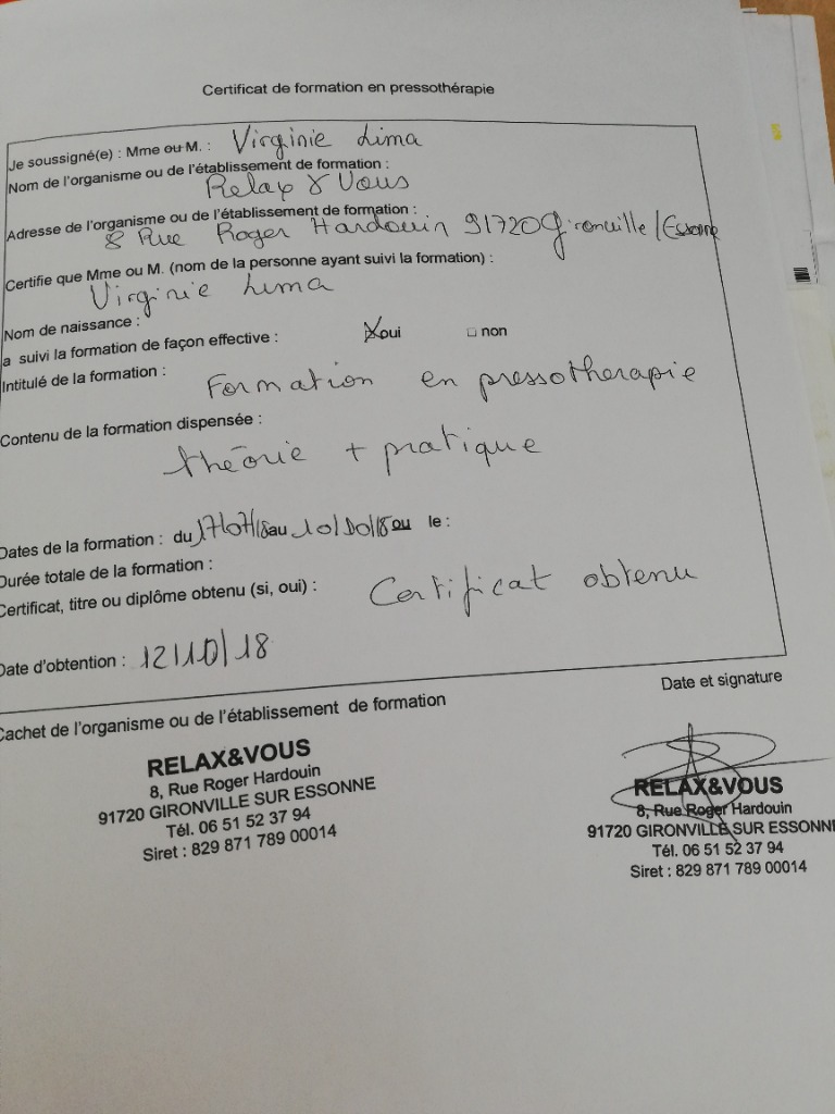 photo diplome Virginie  Lima