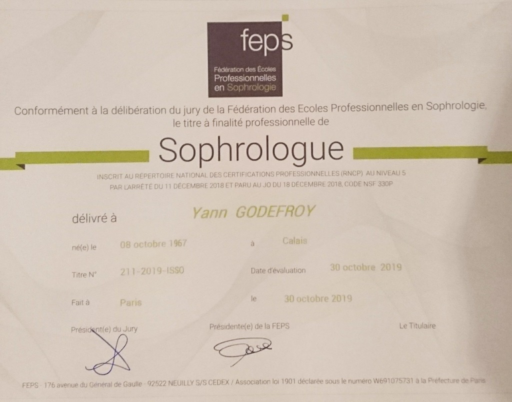 photo diplome Yann Godefroy