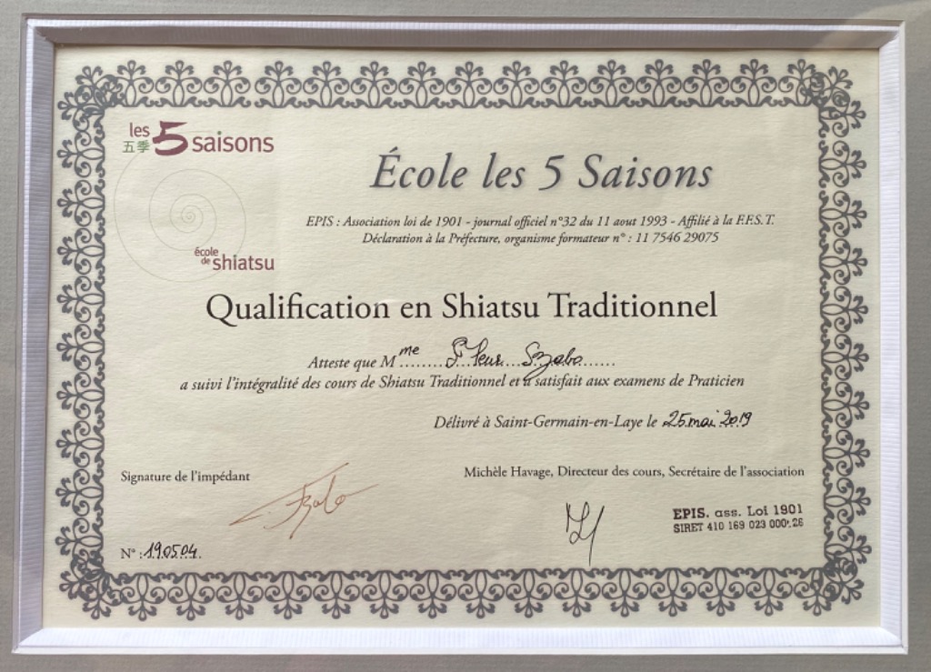 photo diplome Fleur Szabo