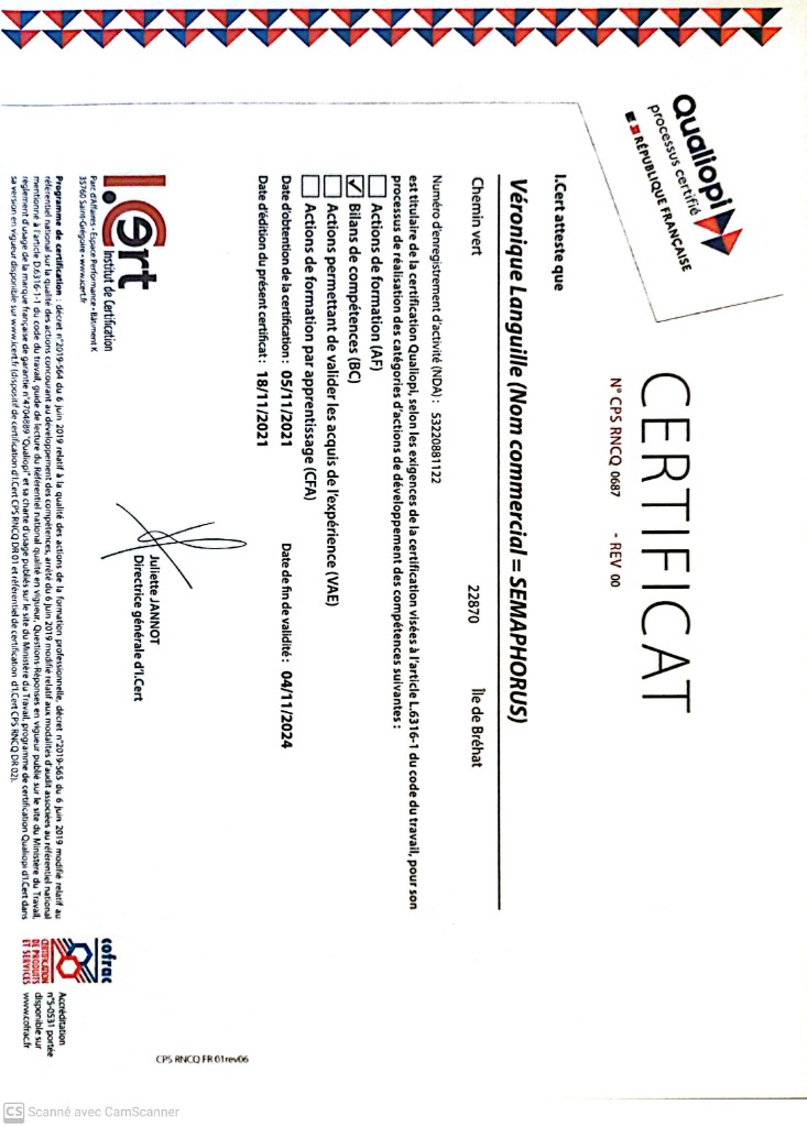 photo diplome Languille Véronique Soisic