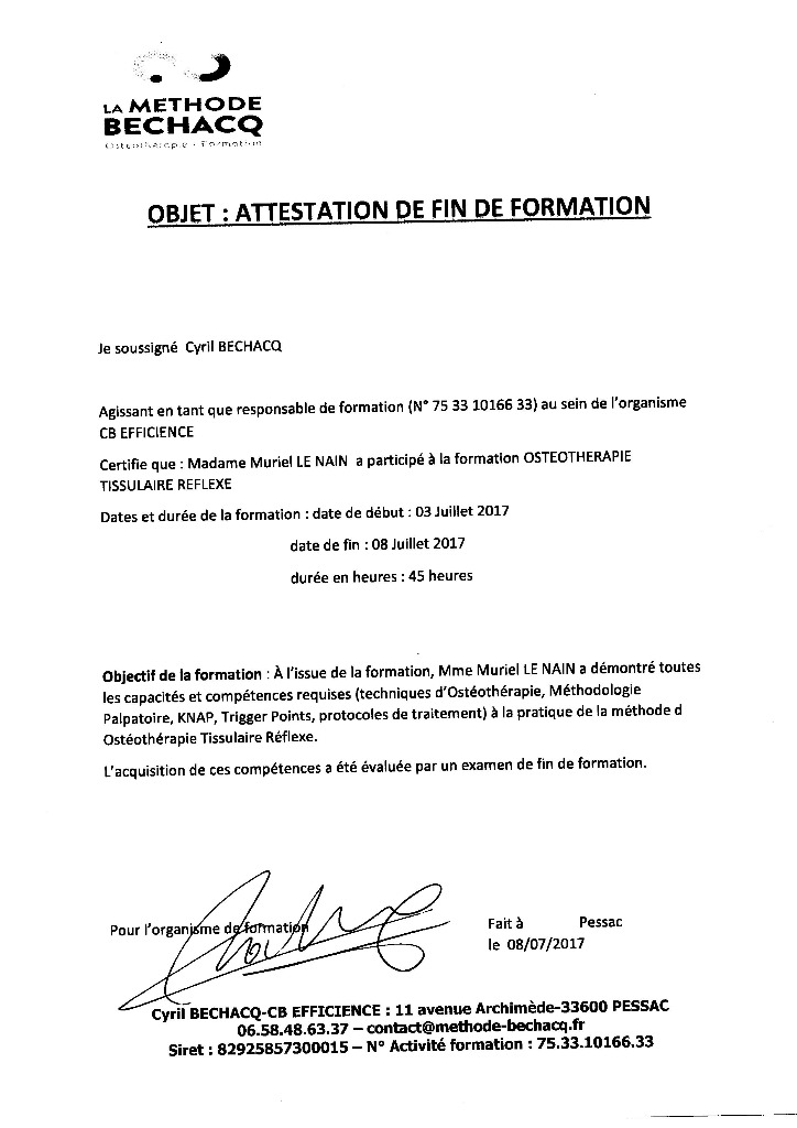 photo diplome Mahé Muriel