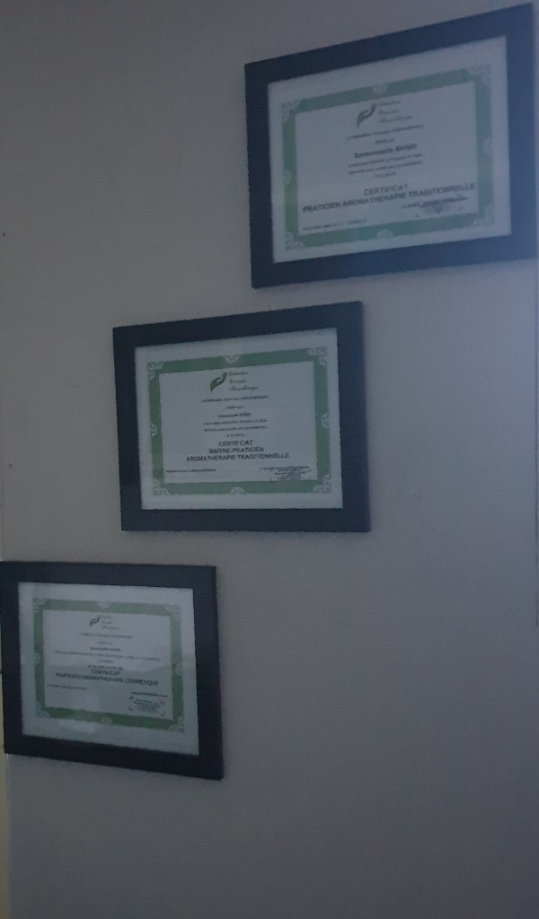 photo diplome Emmanuelle Rivier