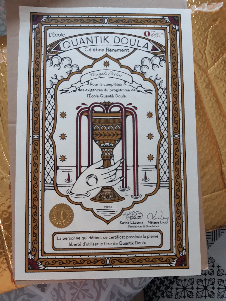 photo diplome Magali PAITIER