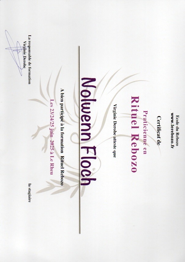 photo diplome Nolwenn Floch