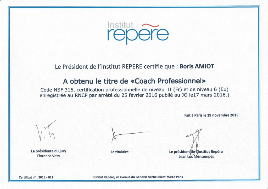 photo diplome Boris Amiot