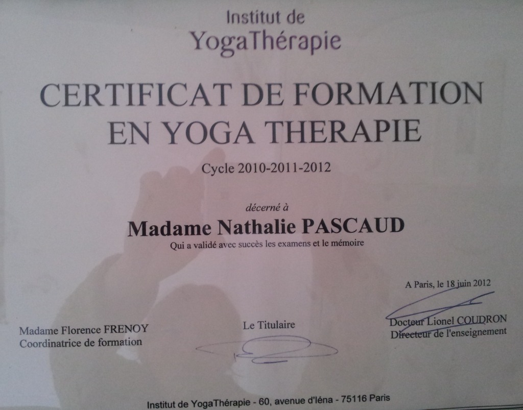 photo diplome Nathalie Pascaud