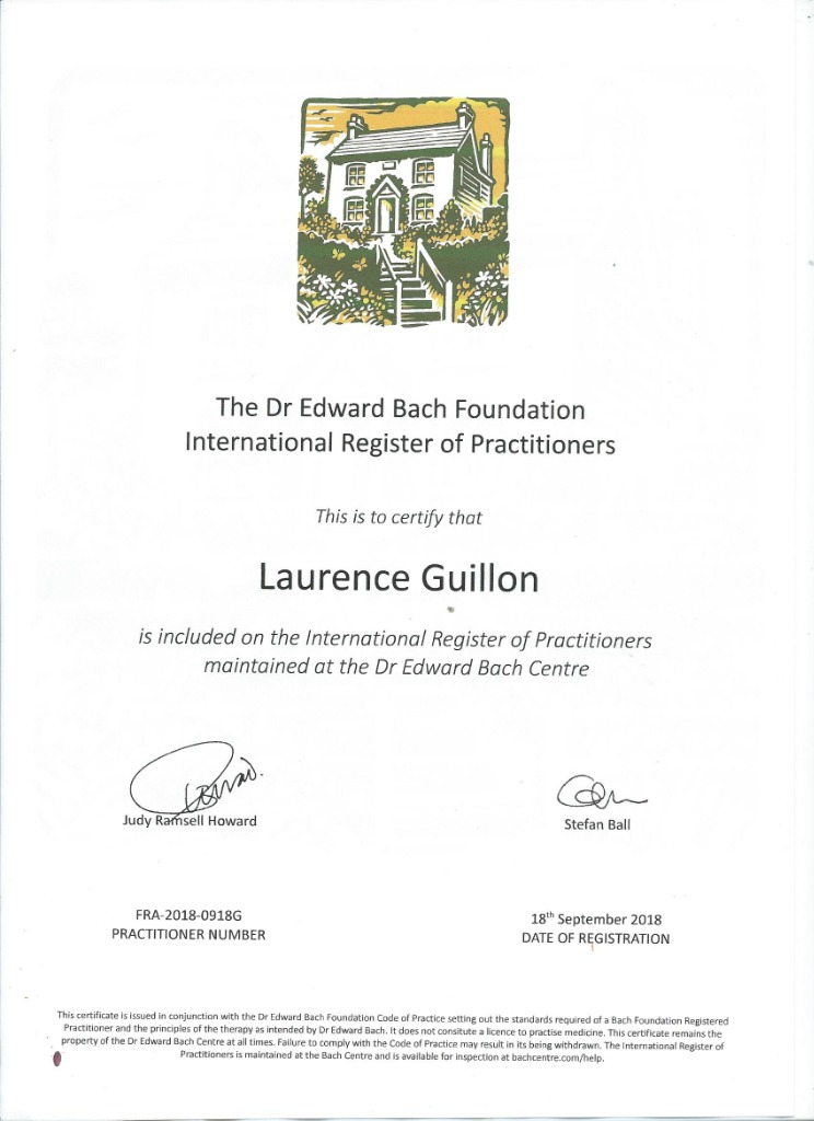 photo diplome Laurence Guillon