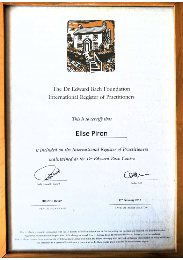 photo diplome Elise Piron