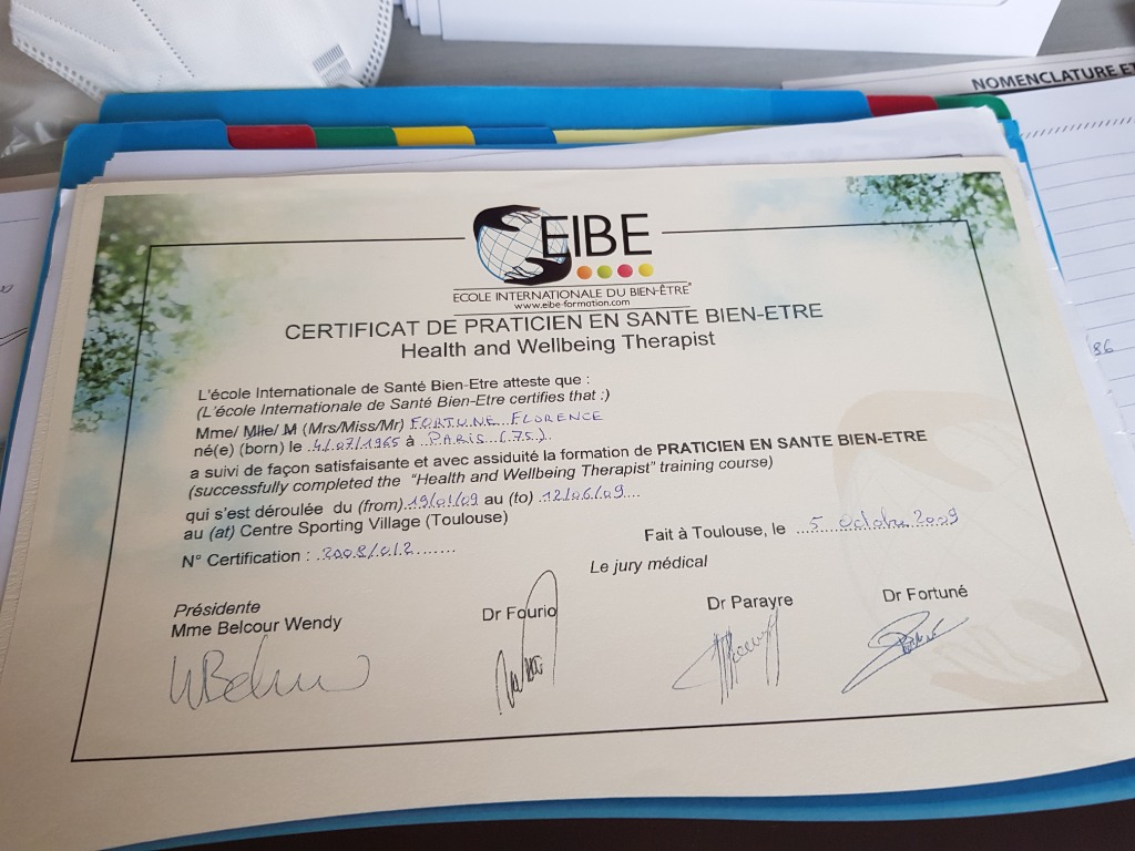 photo diplome Fortuné Florence