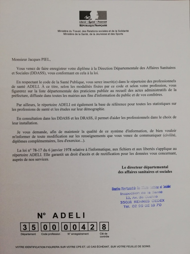 photo diplome Jacques-Alexandre Piel