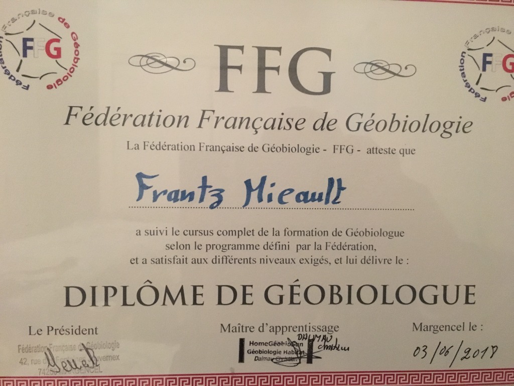 photo diplome Frantz Micault