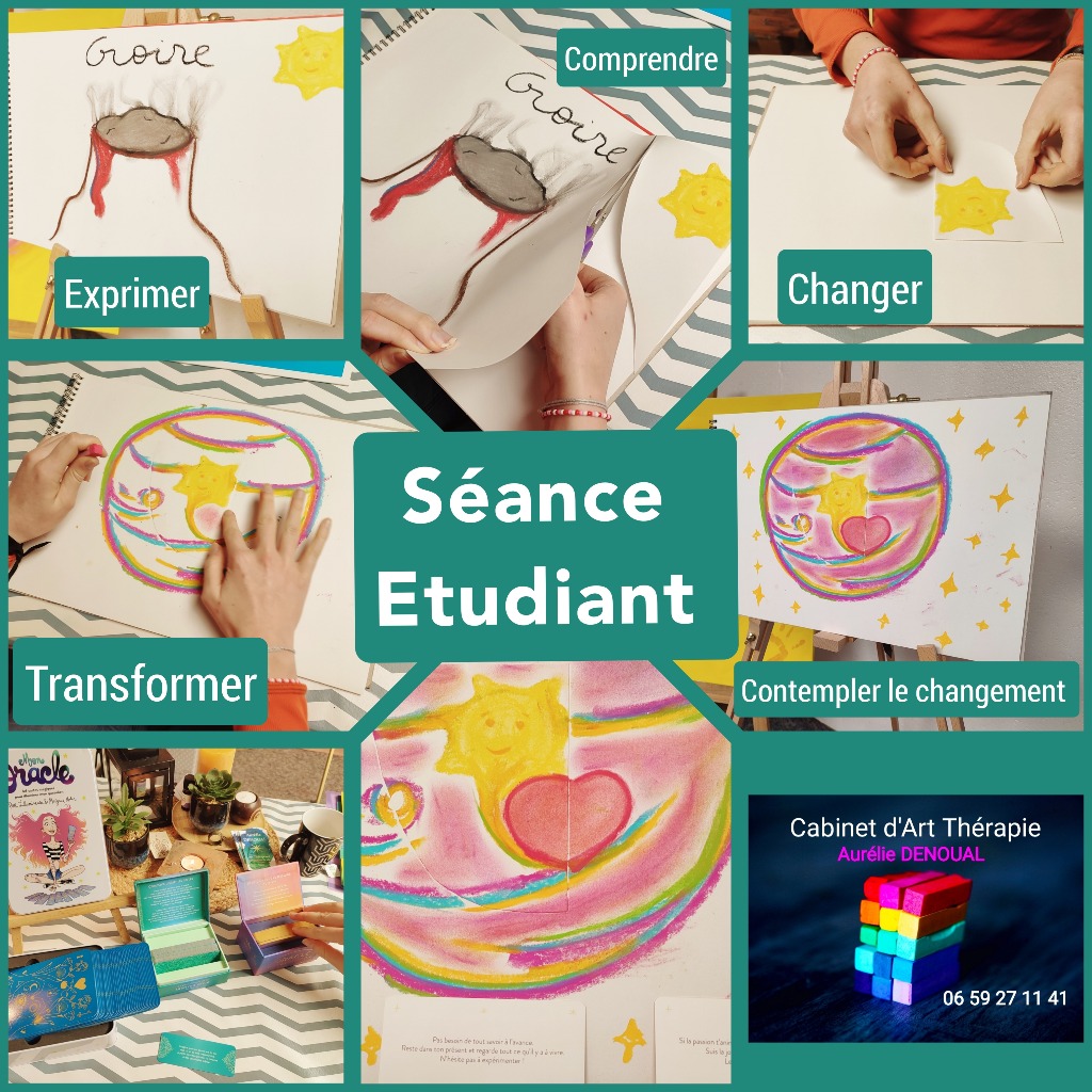 photo seance Aurélie DENOUAL - Art-Thérapeute