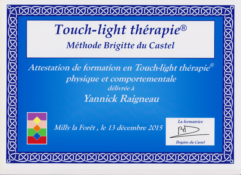 photo diplome Yannick RAIGNEAU