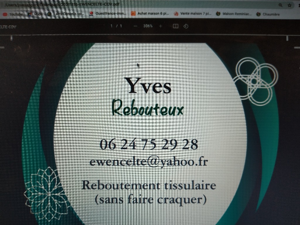 photo activite Yves Appéré