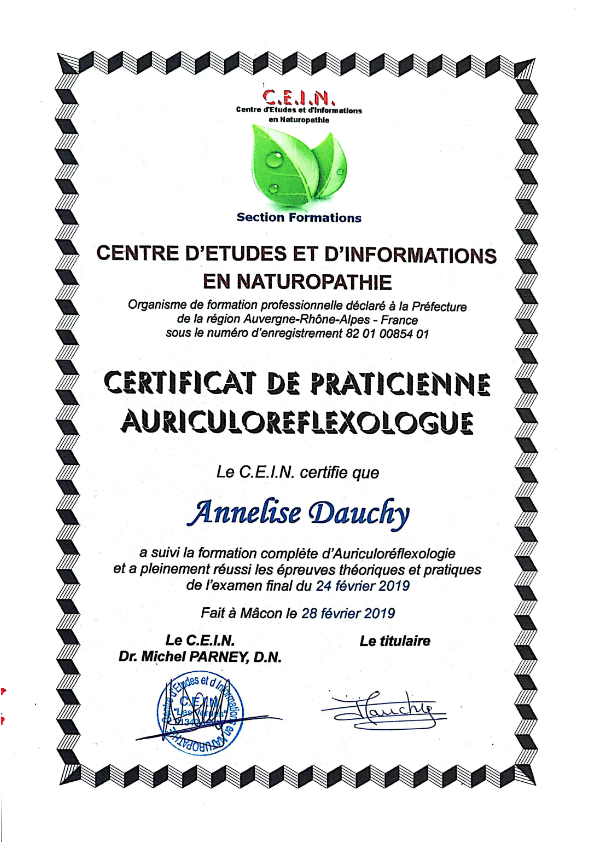 photo diplome Dauchy Annelise 