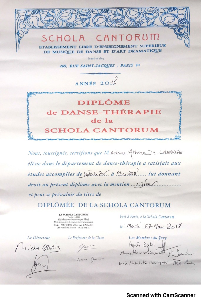 photo diplome Albane de Labarthe