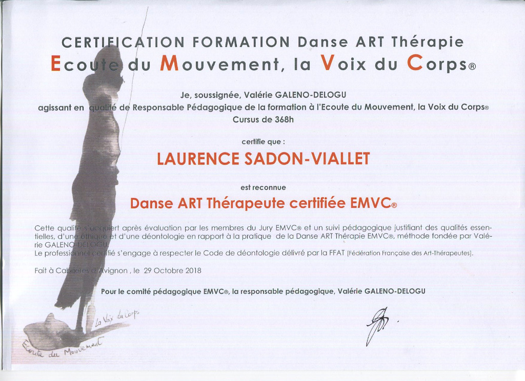 photo diplome Laurence Sadon